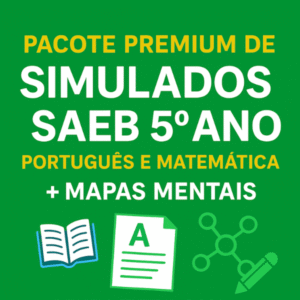 Simulados de Português e Matemática - Saeb 5º ano