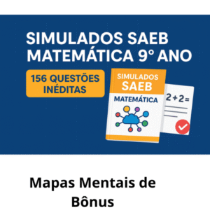 Simulados SAEB - Matemática - 156 questões inéditas